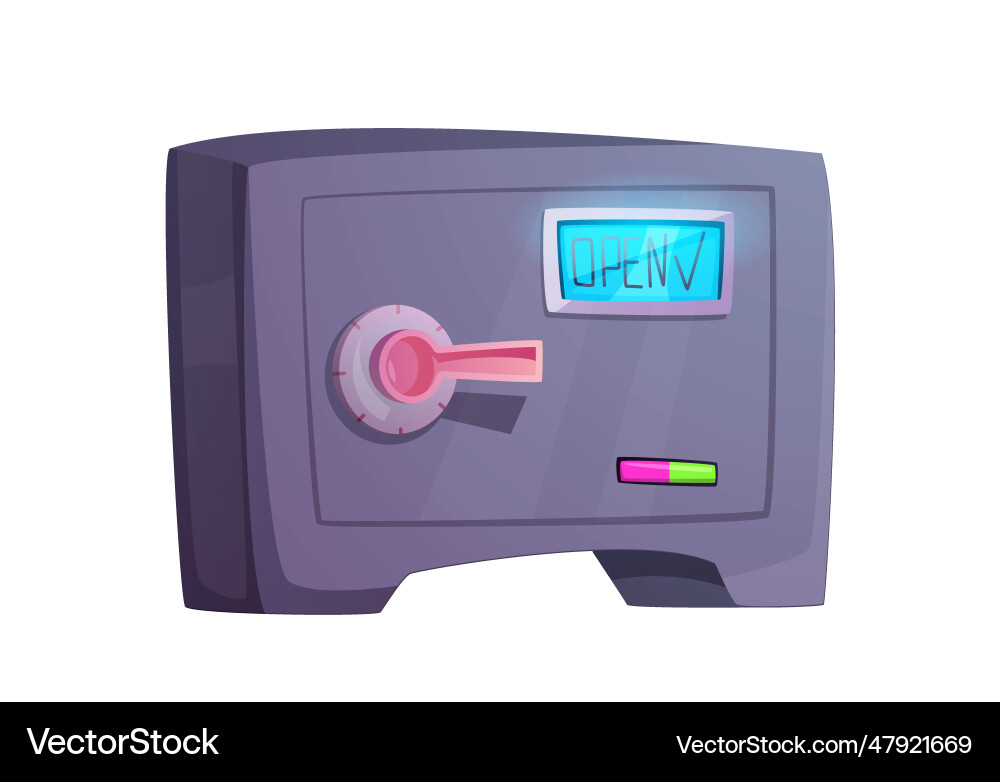 Vault or safe box Vault or safe box vector image