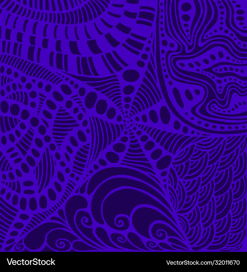 Abstract Psychedelic Pattern vector image