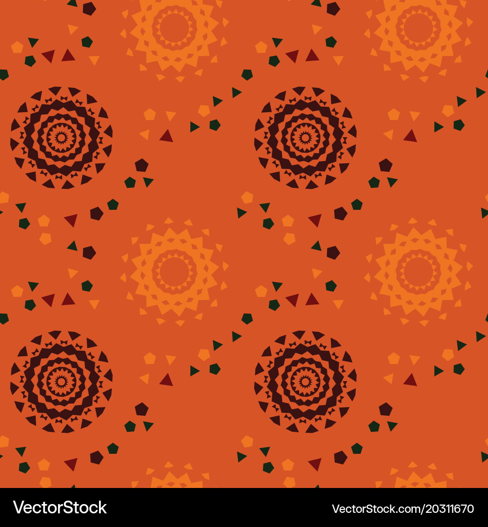 Strange space pathways seamless pattern vector image