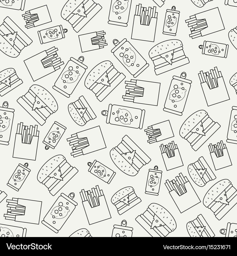 Abstract seamless background pattern in hipster Vector Image