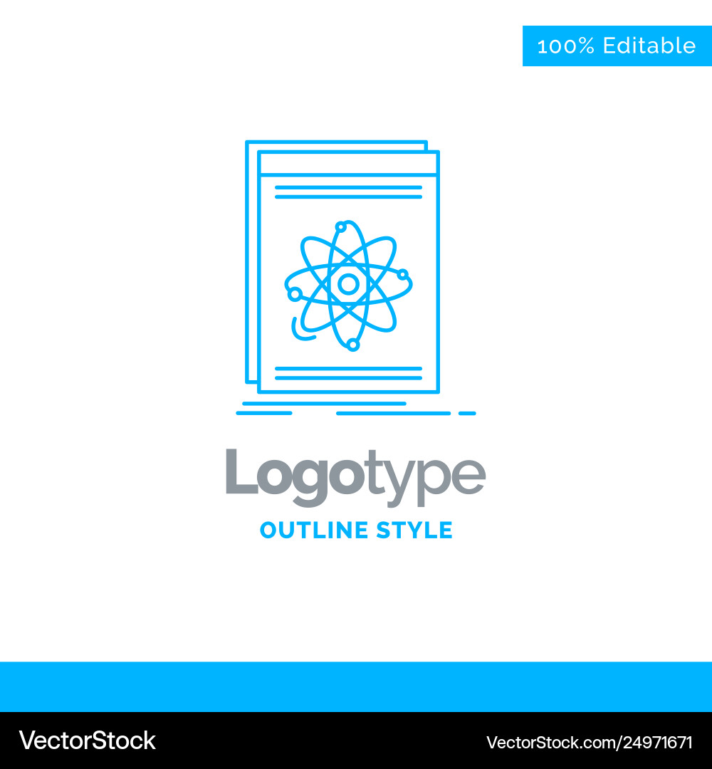 Blue logo design for api application developer Blue logo design for api application developer vector image