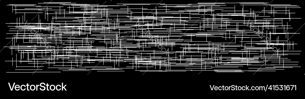 Grid mesh of random lines reticle grating Grid mesh of random lines reticle grating vector image