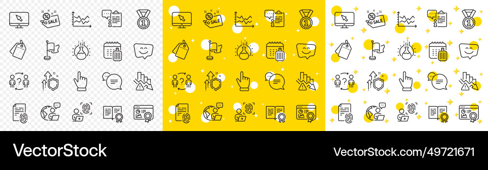 Outline cursor internet and outsource work line Outline cursor internet and outsource work line vector image