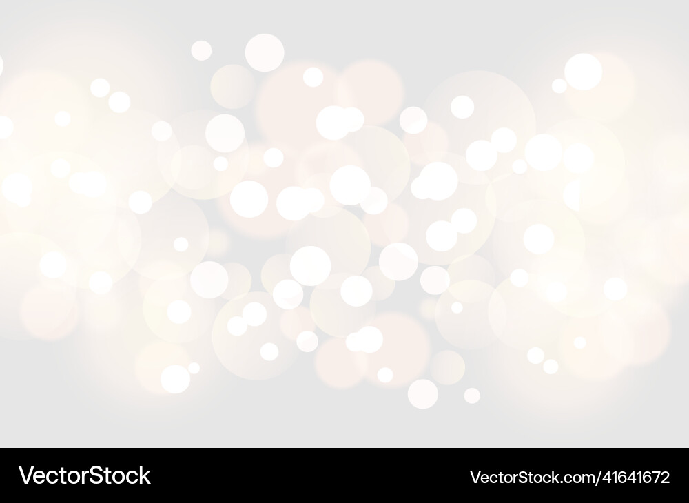 Abstract bokeh lights with soft light background Abstract bokeh lights with soft light background vector image