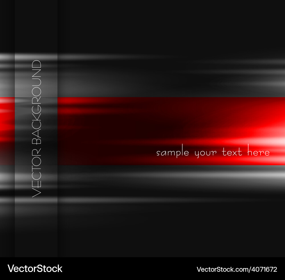 Dark Abstract Background with Light Lines vector image