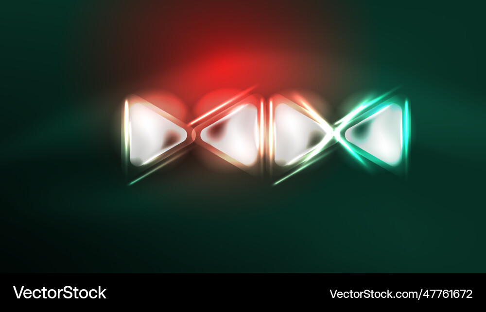 Digital neon abstract background triangles Digital neon abstract background triangles Vector Image