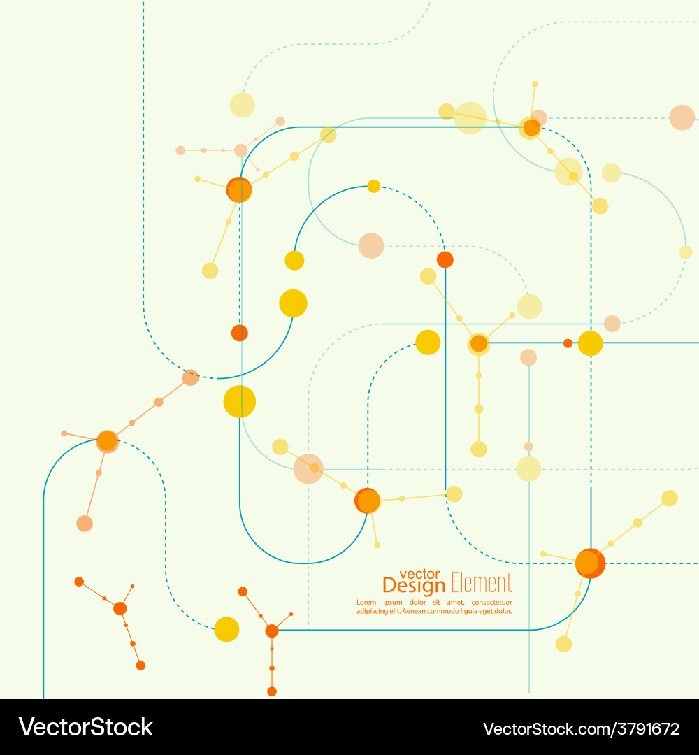Modern Abstract Pattern vector image