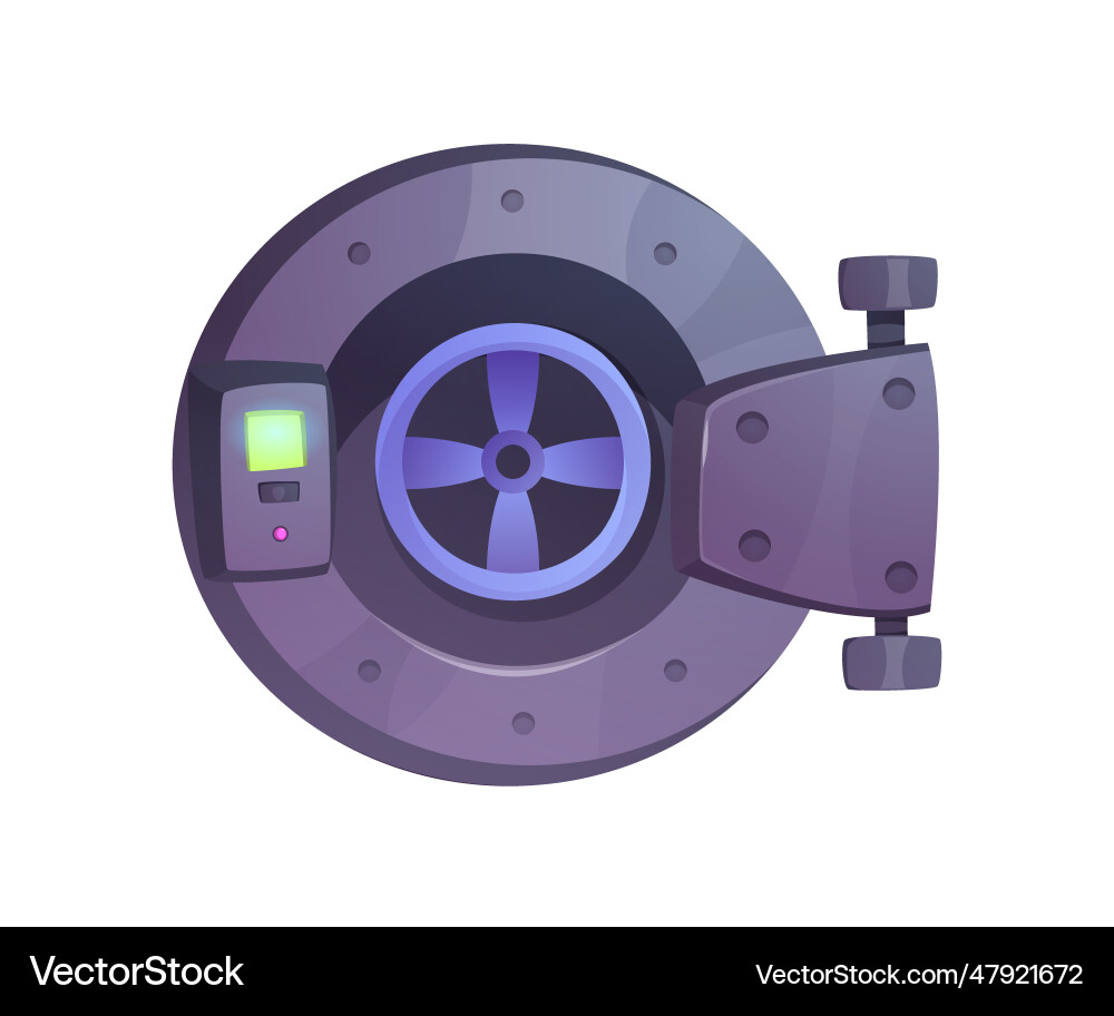 Secure Safe Box vector image