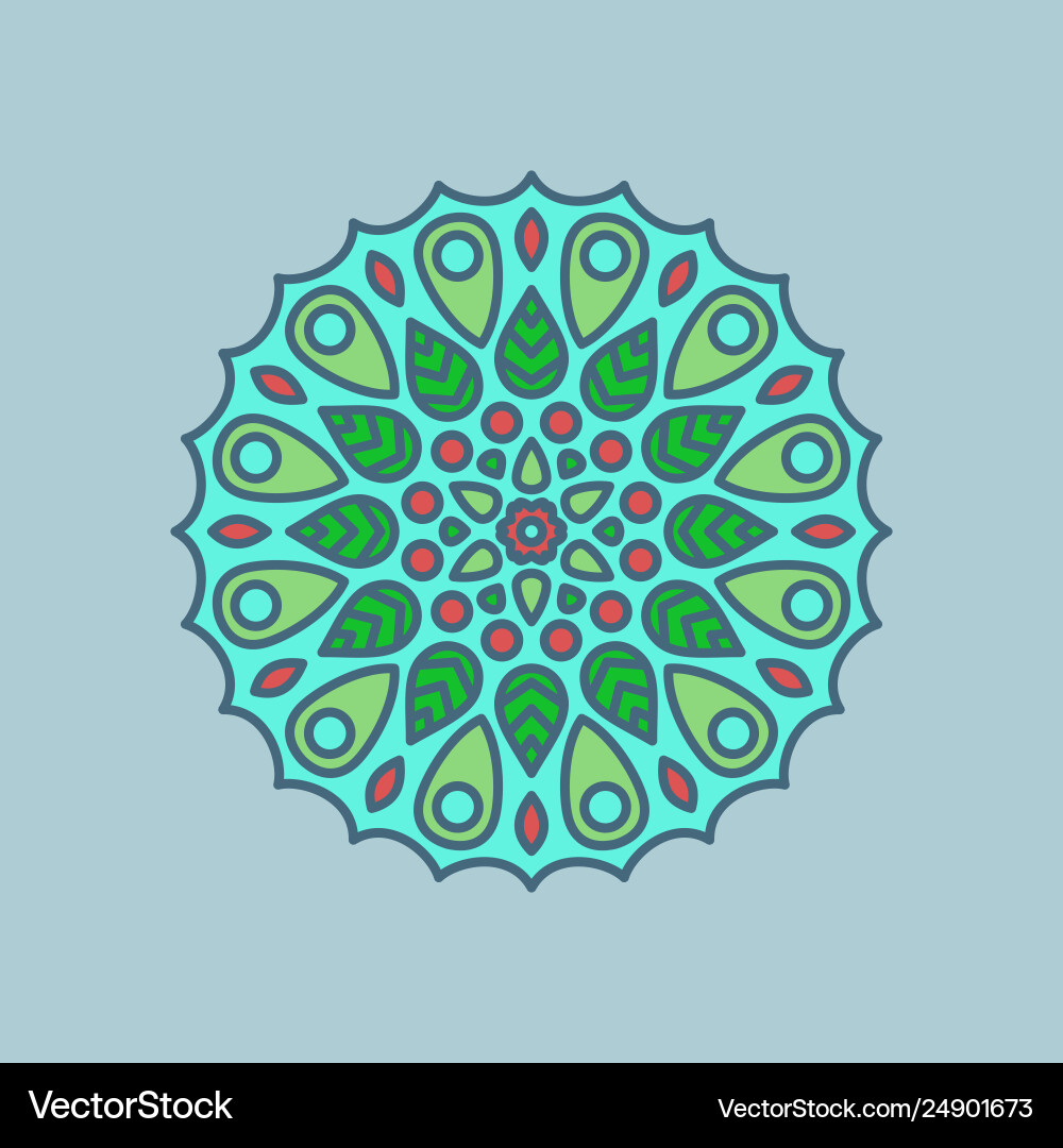 Circular pattern Circular pattern vector image