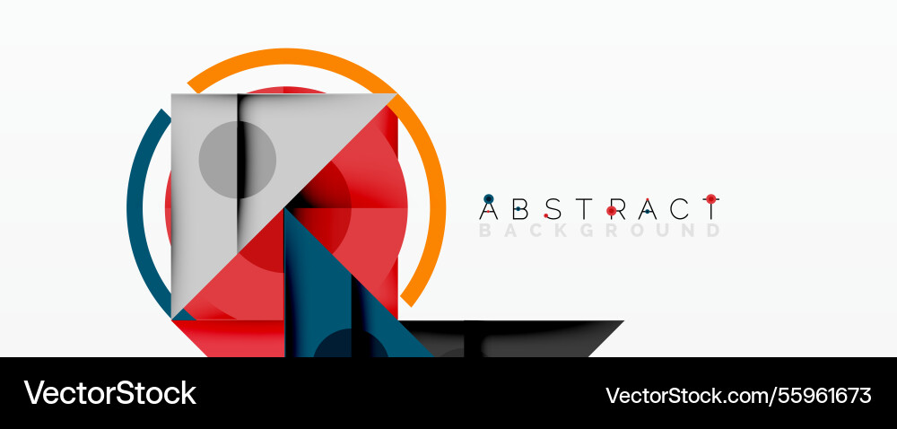 Geometric abstract design with layered triangles Geometric abstract design with layered triangles vector image