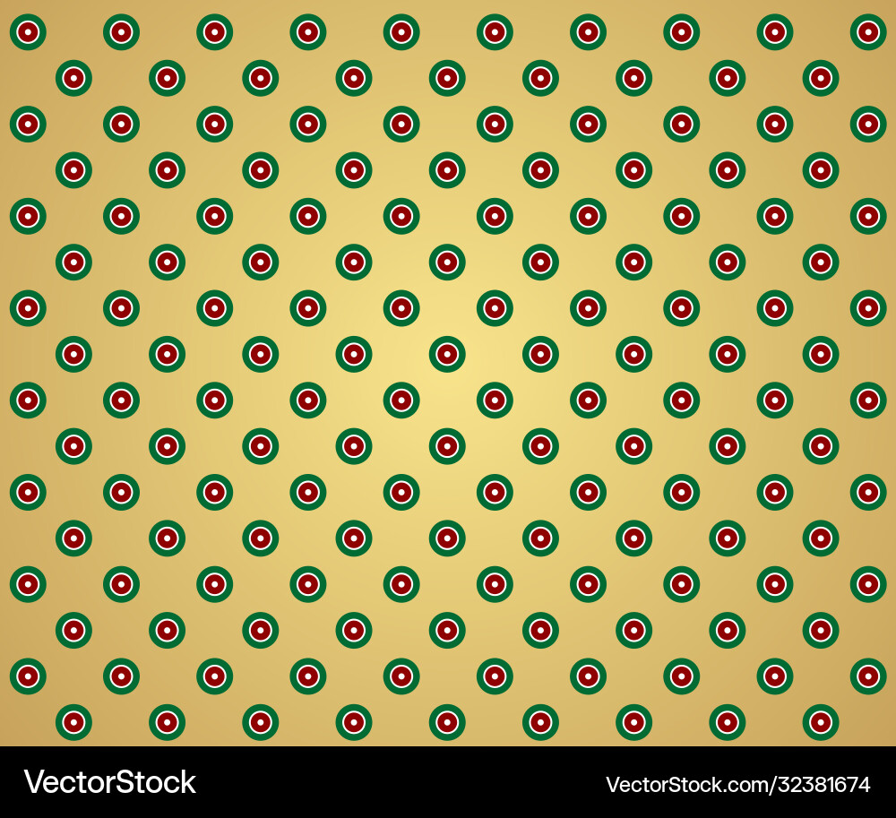 Gold polka dots pattern colorful background Gold polka dots pattern colorful background vector image