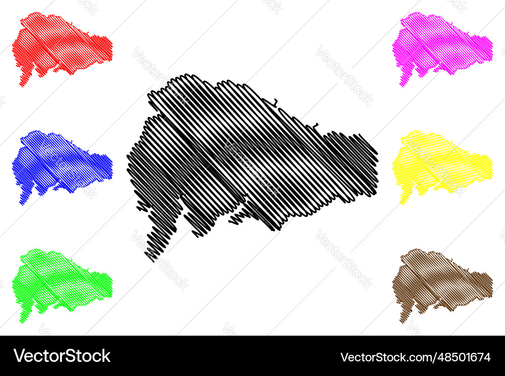 South lakeland district united kingdom of great South lakeland district united kingdom of great vector image