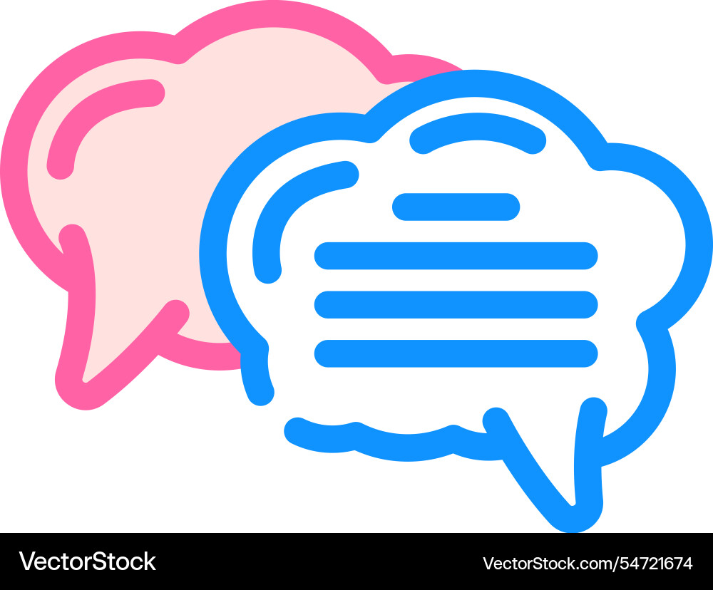 Speech Blase natürliche Sprache Verarbeitung nlp Speech Blase natürliche Sprache Verarbeitung nlp vektorbild