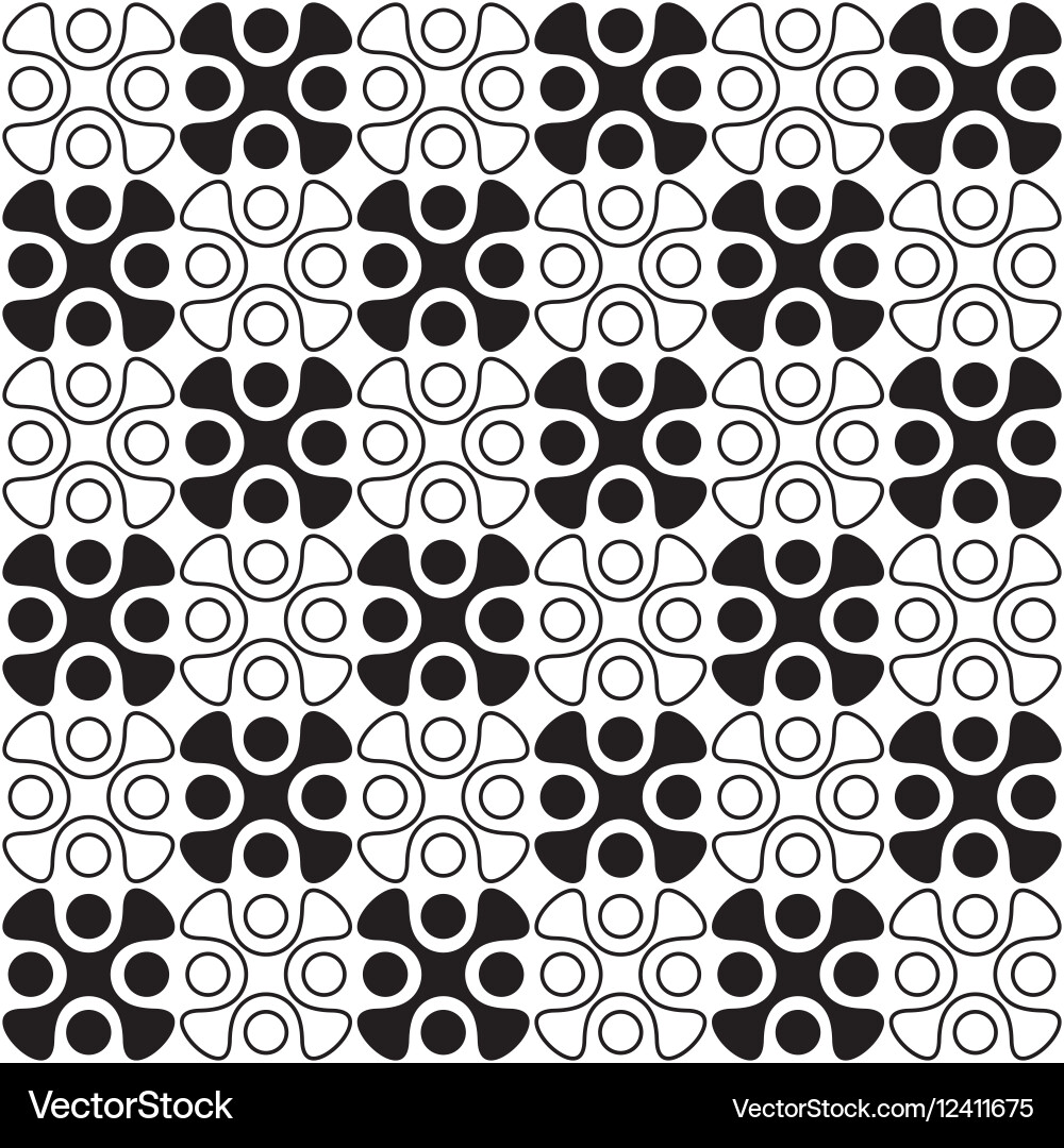 Seamless pattern vector image