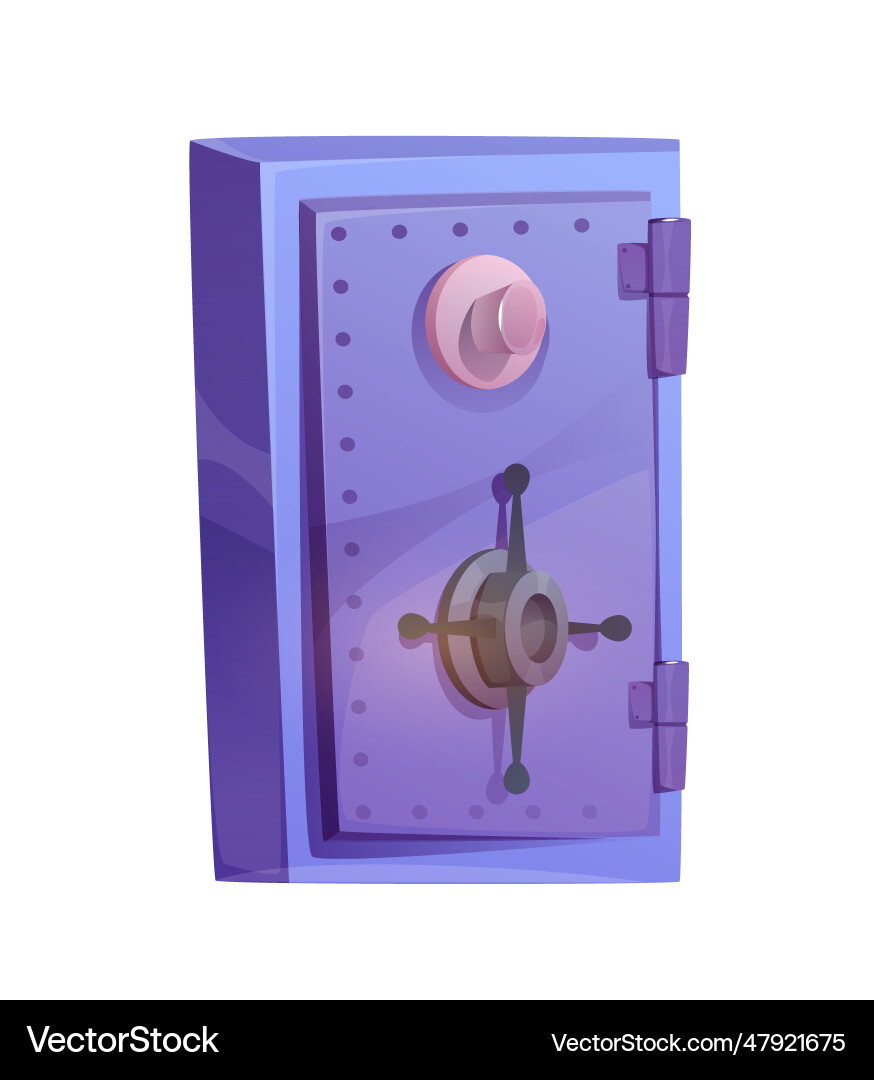Secure Safe Box vector image