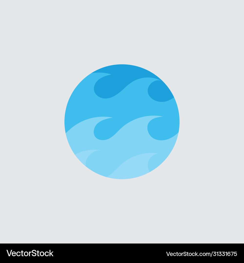 Water wave design background Royalty Free Vector Image