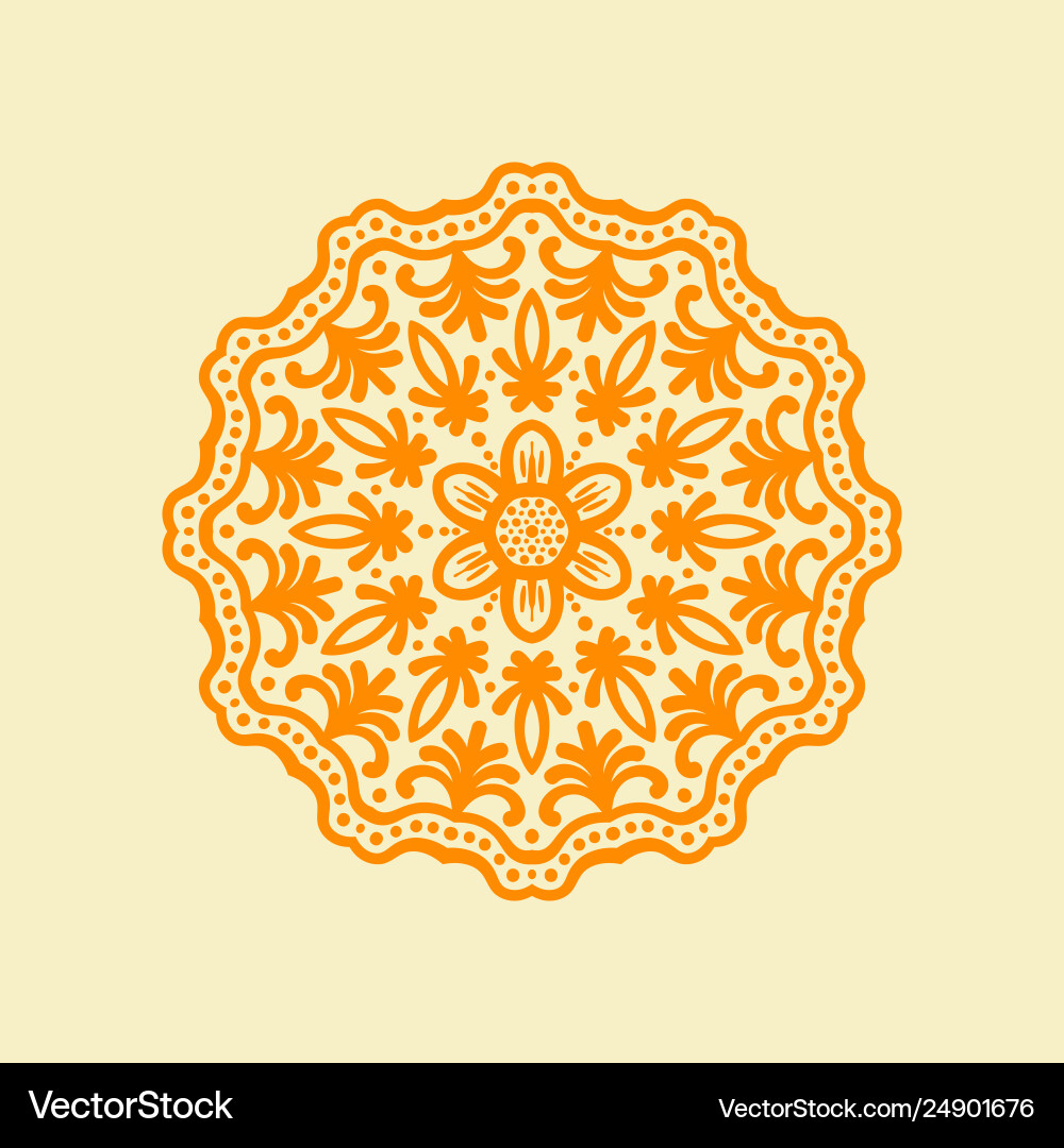 Circular pattern Circular pattern vector image