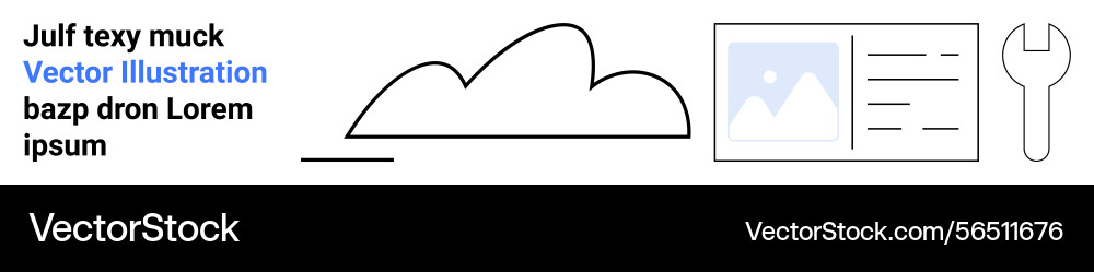 Cloud integration with data visualization Cloud integration with data visualization vector image