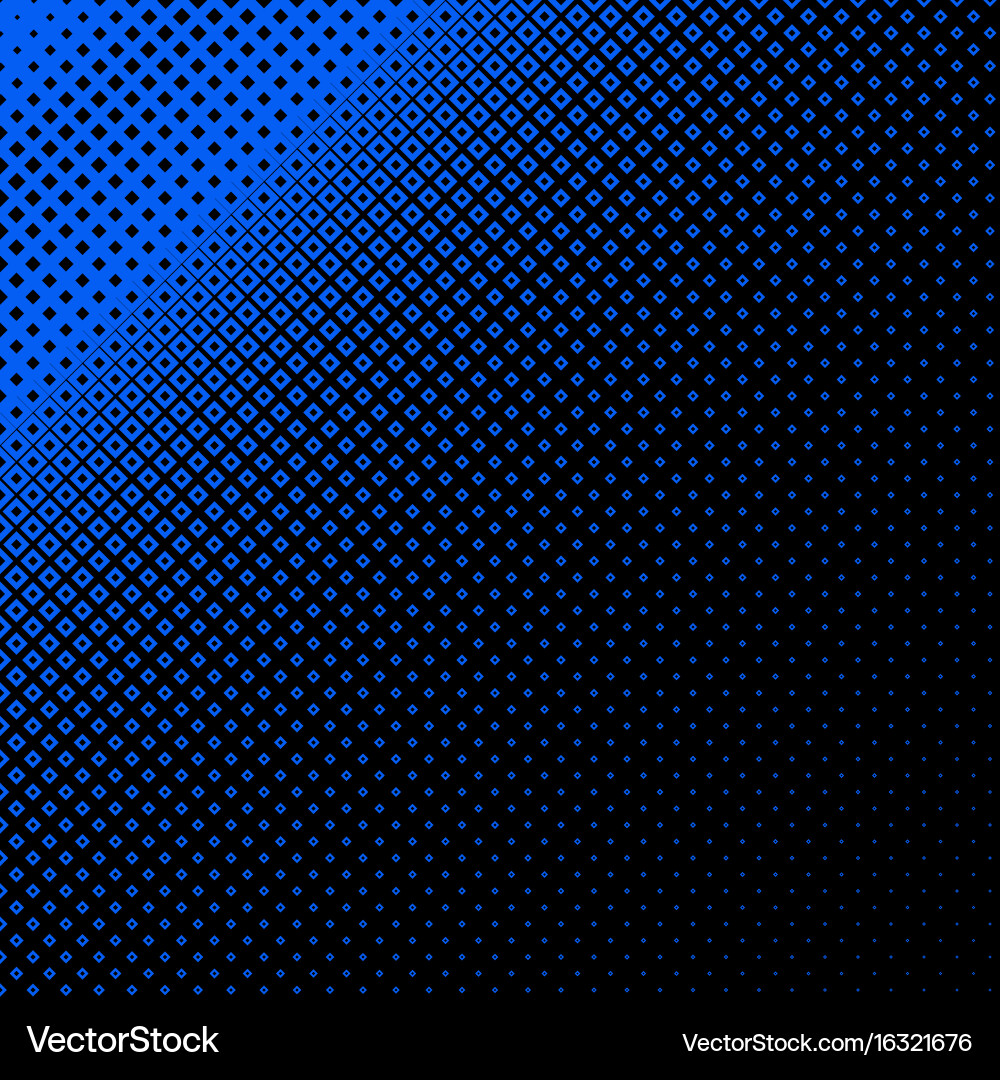 Halftone square pattern background - design vector image