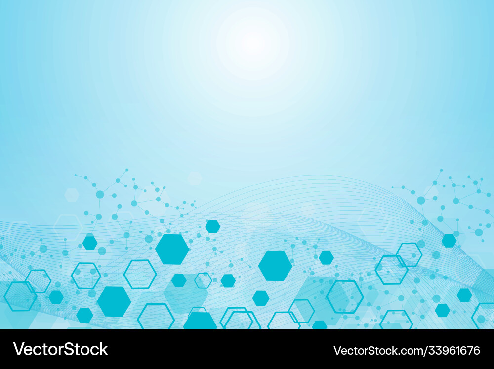 Science network pattern connecting lines and dots Science network pattern connecting lines and dots vector image