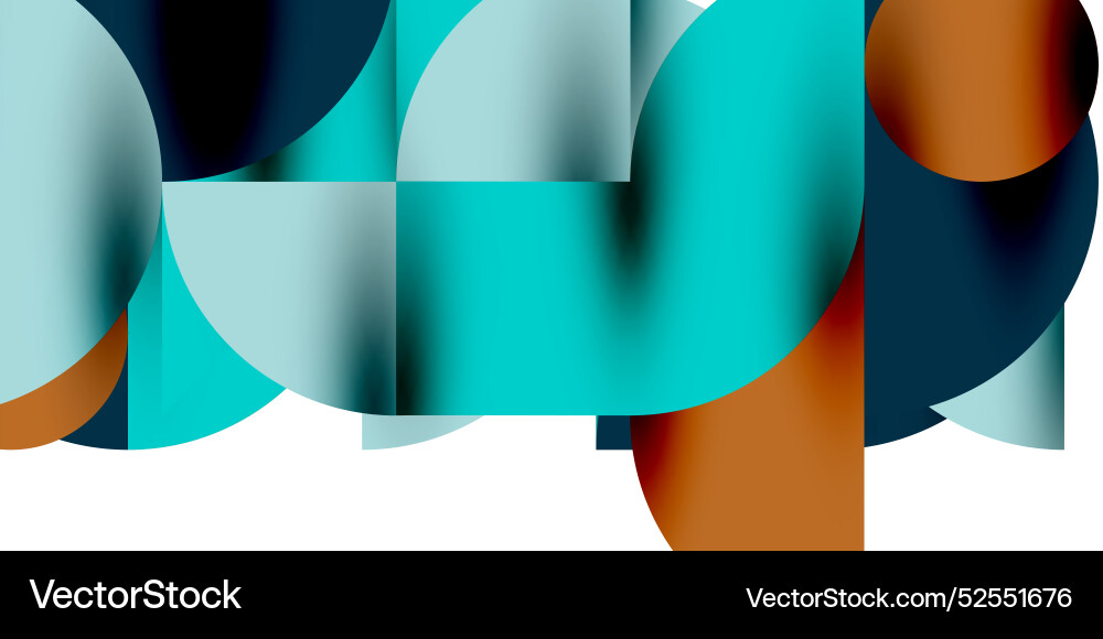 Shadow effect shiny circles and round triangles Shadow effect shiny circles and round triangles vector image