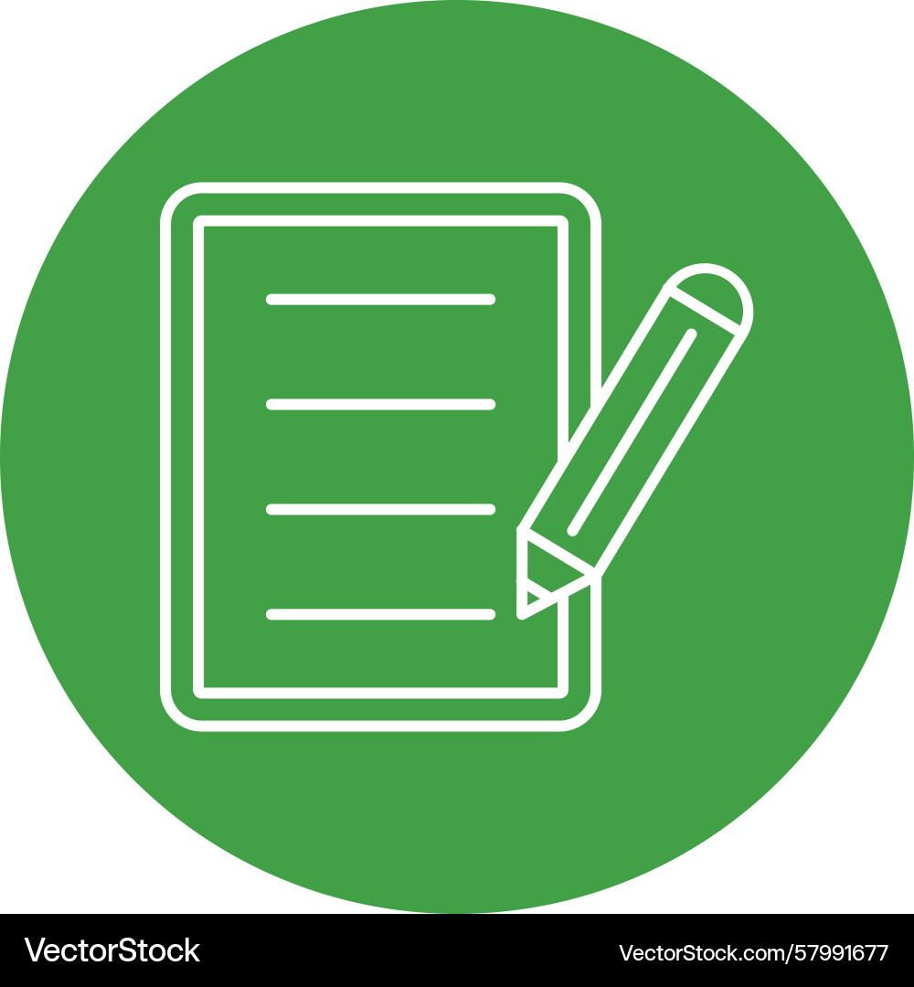 Contract line multi circle Vector Image