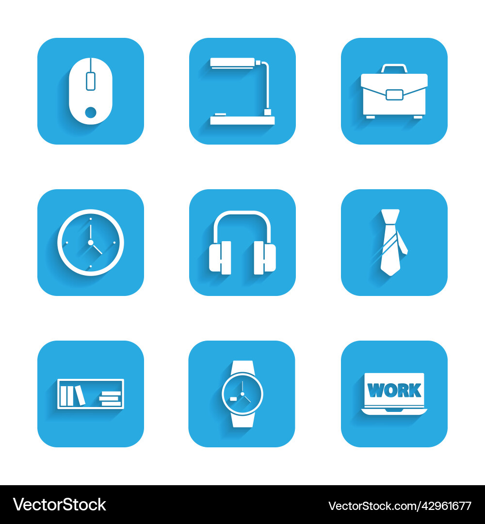 Set headphones wrist watch laptop with text work Set headphones wrist watch laptop with text work vector image