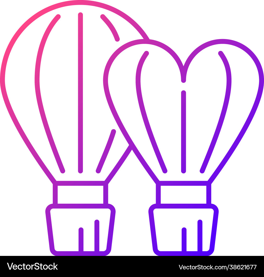 Taiwan International Ballon Festival Gradient Taiwan International Ballon Festival Gradient vektorbild
