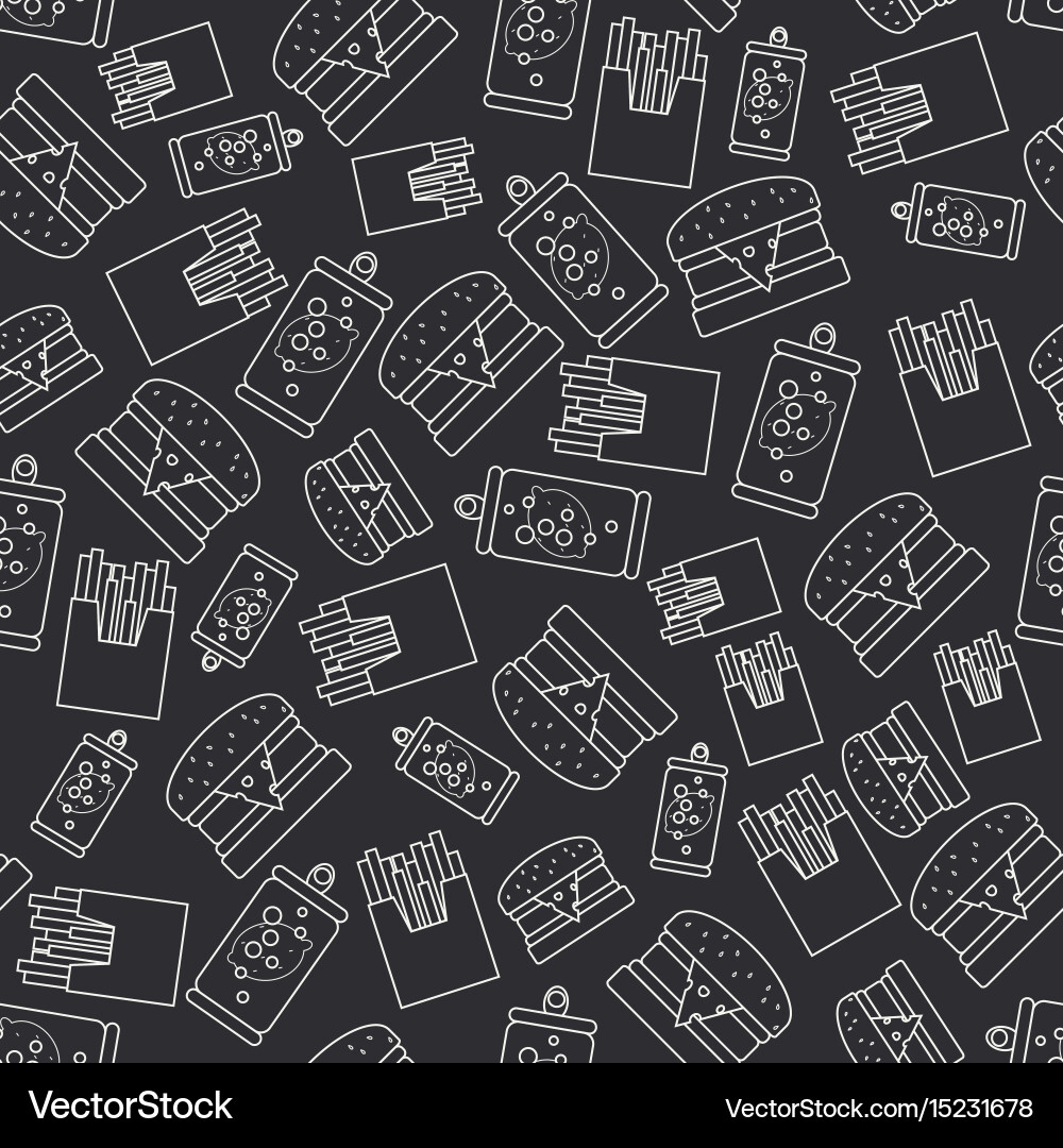 Abstract seamless background pattern in hipster Vector Image