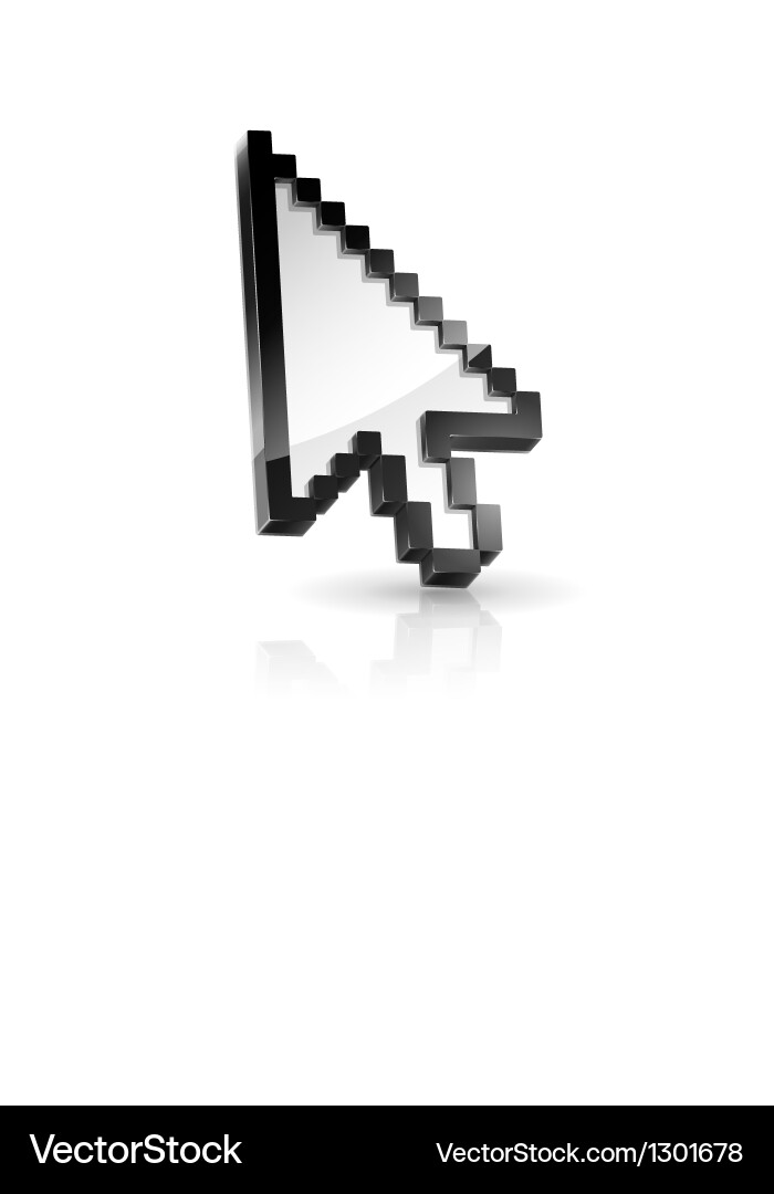 Arrow Pointer Cursor vector image