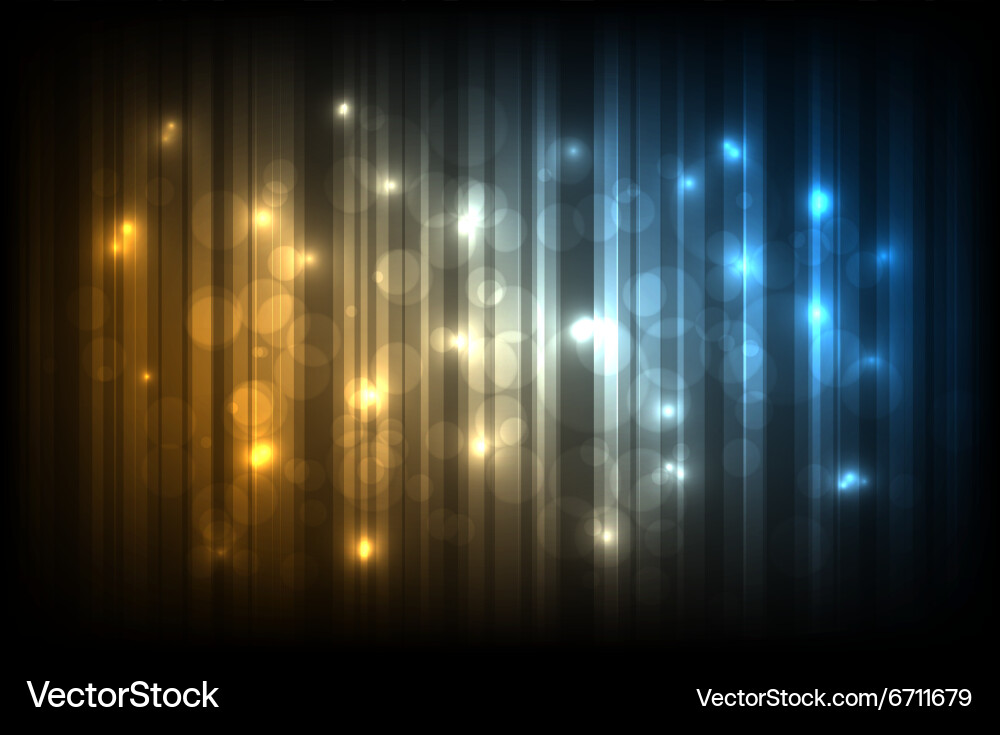 Cool abstract background with sparkles ans lines Vector Image