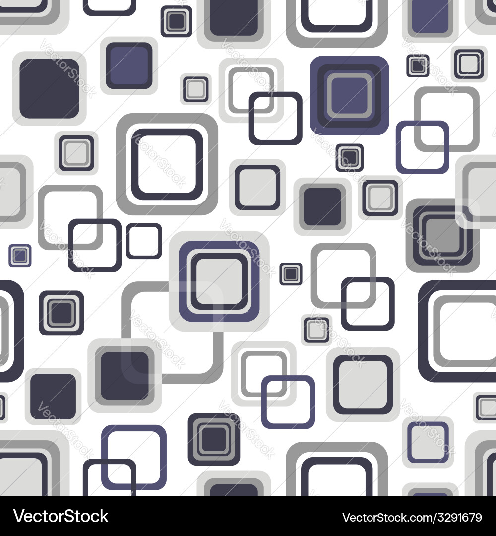 Gray and Violet Square Pattern vector image