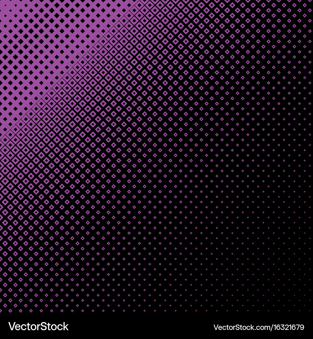 Halftone square pattern background - design vector image