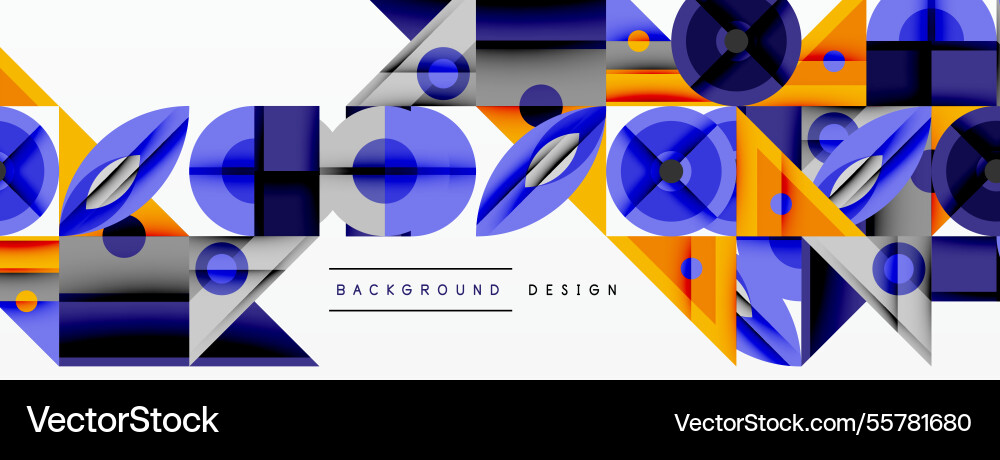 Dynamic geometric composition with sharp angles Dynamic geometric composition with sharp angles Vector Image