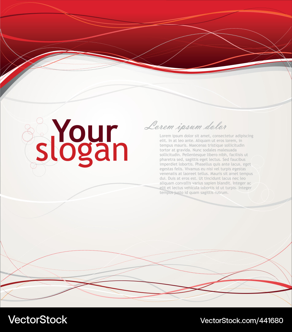 Dynamic Wave Background vector image