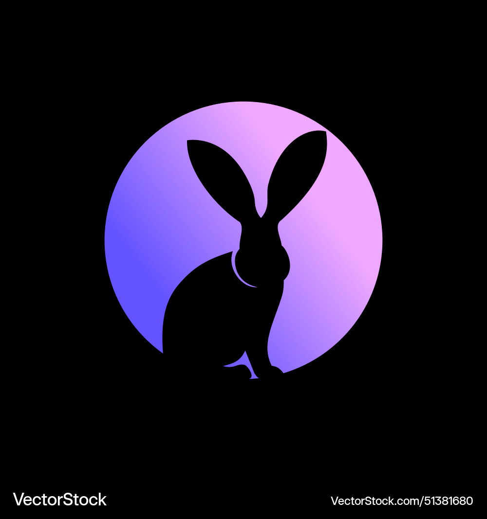 Jackrabbit character design Jackrabbit character design vector image