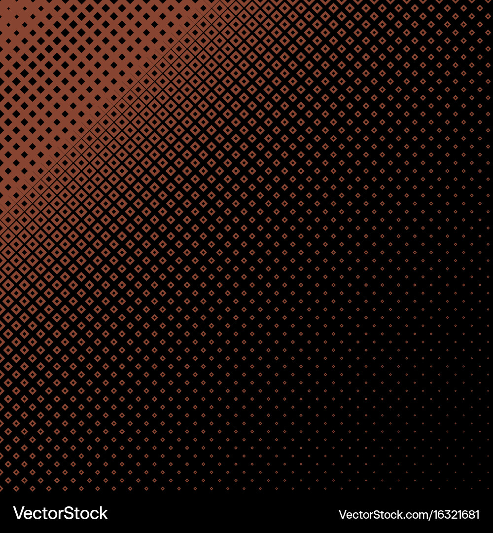 Halftone square pattern background - design vector image