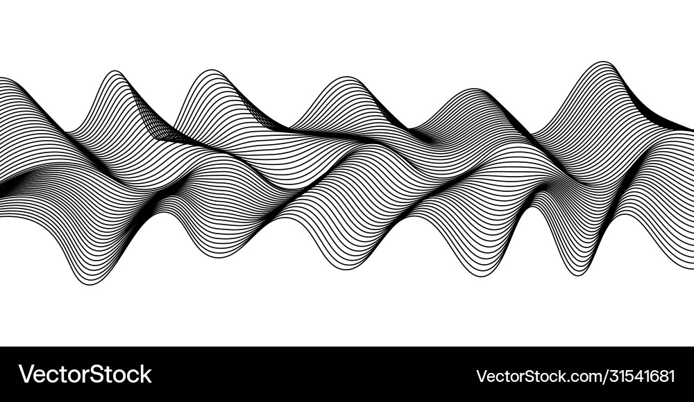 Image sound waves in equalizer Image sound waves in equalizer vector image