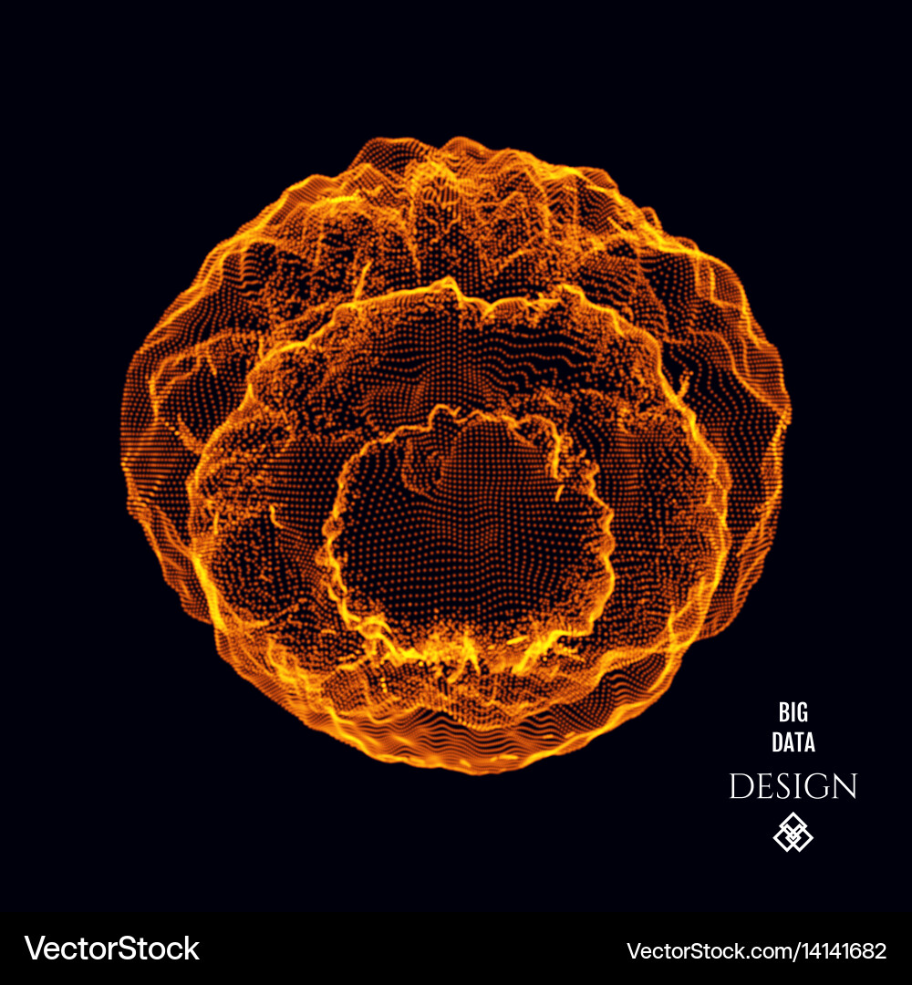 Abstract object vector image