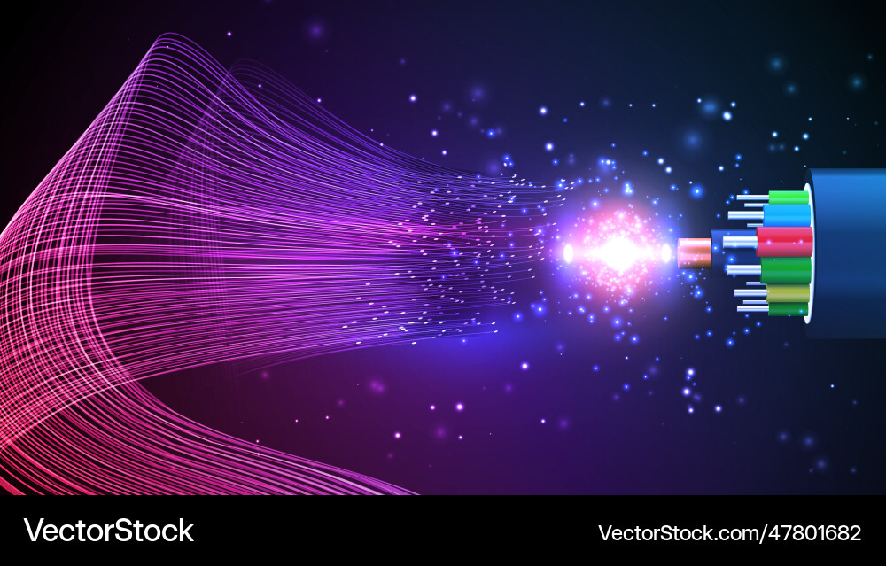 Data connection speed line Data connection speed line vector image