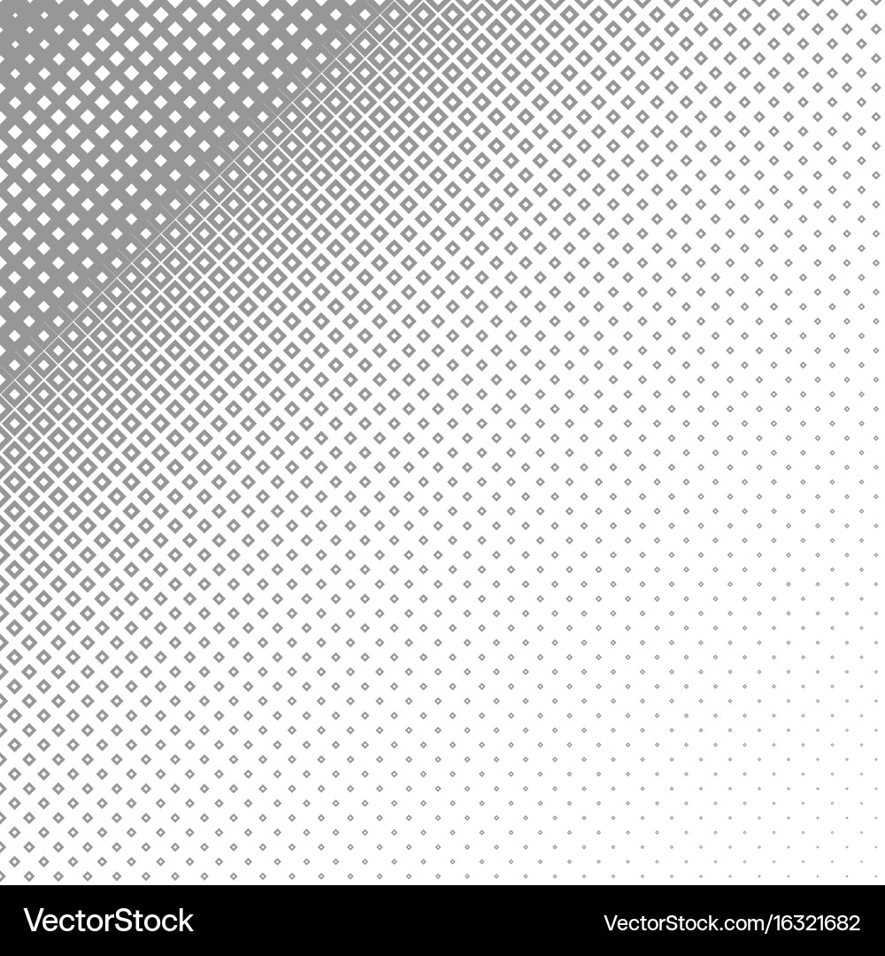 Halftone square pattern background - graphic vector image