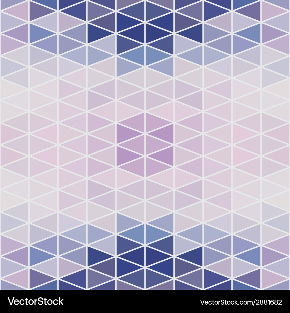 Pattern geometric background with triangles vector image