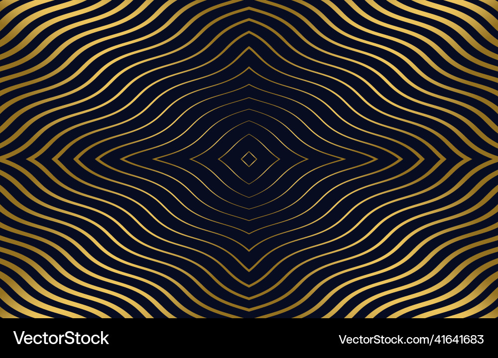 Abstract golden wavy pattern background Abstract golden wavy pattern background vector image