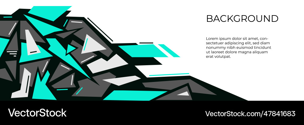Abstract landscape background Royalty Free Vector Image