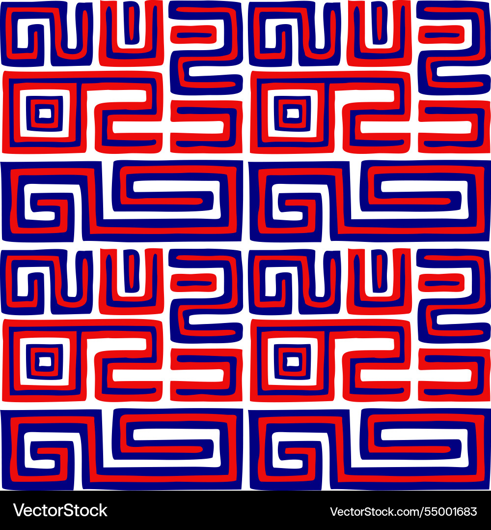 Abstract organic seamless pattern background Vector Image