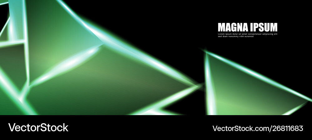Background a luminous triangle shape design Background a luminous triangle shape design Vector Image
