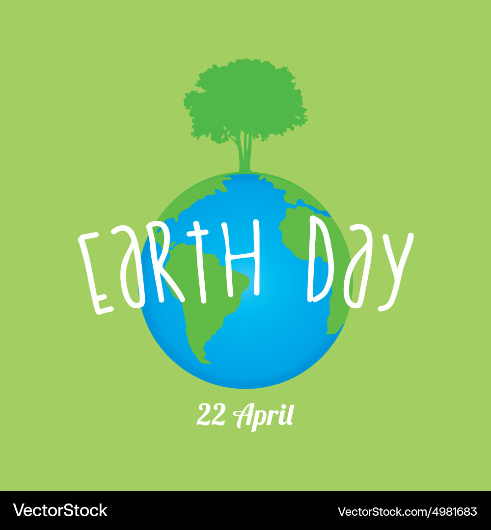 Colored background with text and elements Vector Image