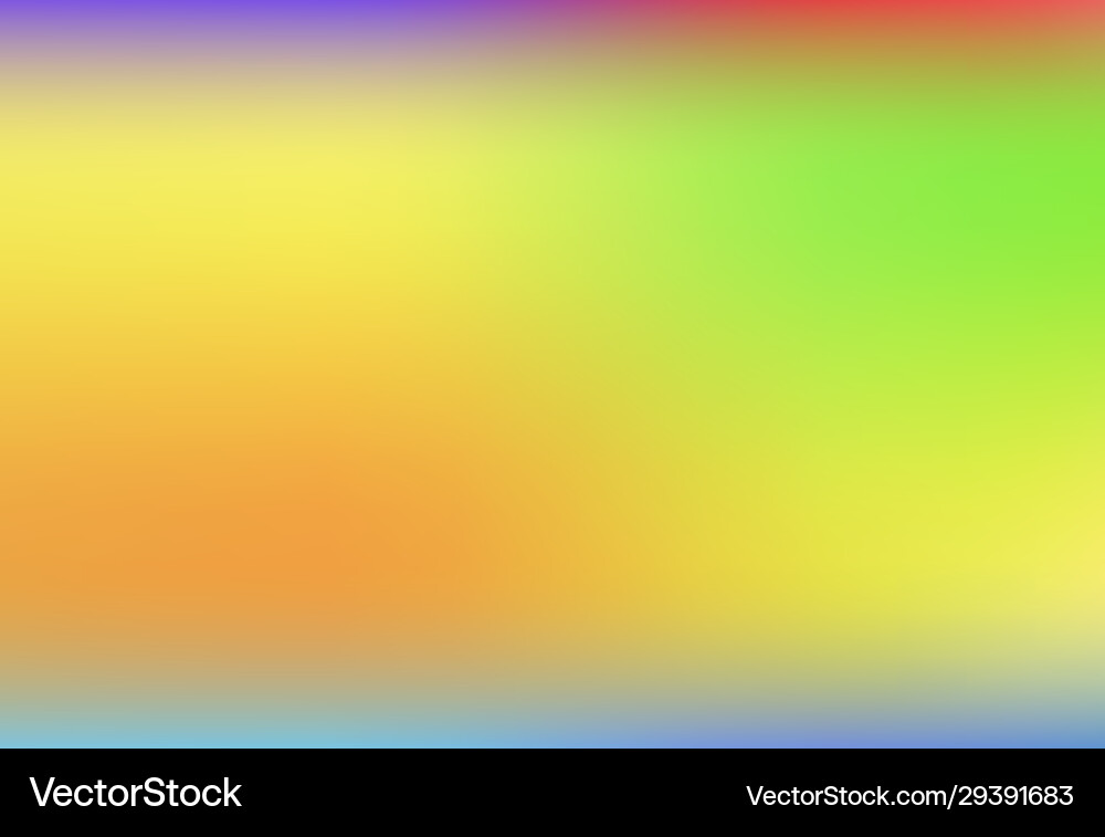 Gradient mesh blurred background in soft rainbow Gradient mesh blurred background in soft rainbow vector image
