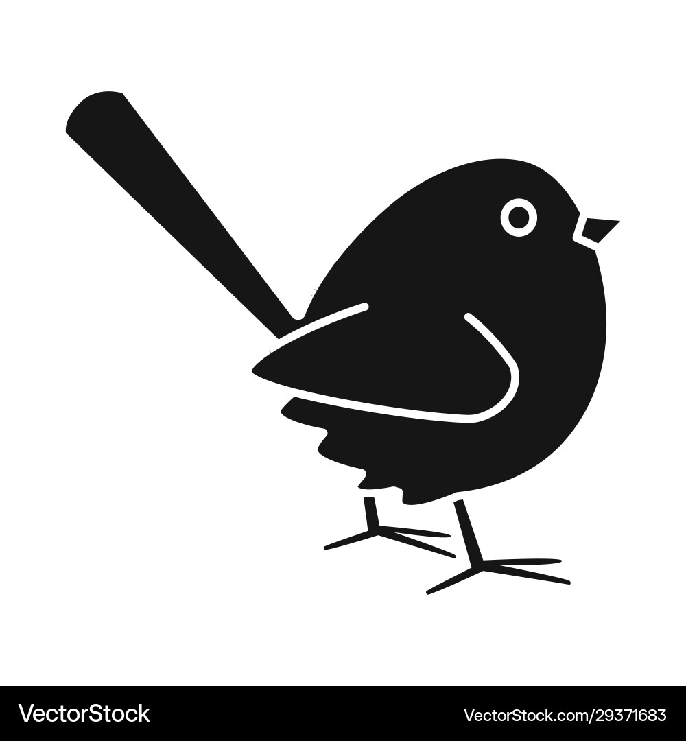 Isolated object bird and sparrow logo set Vector Image