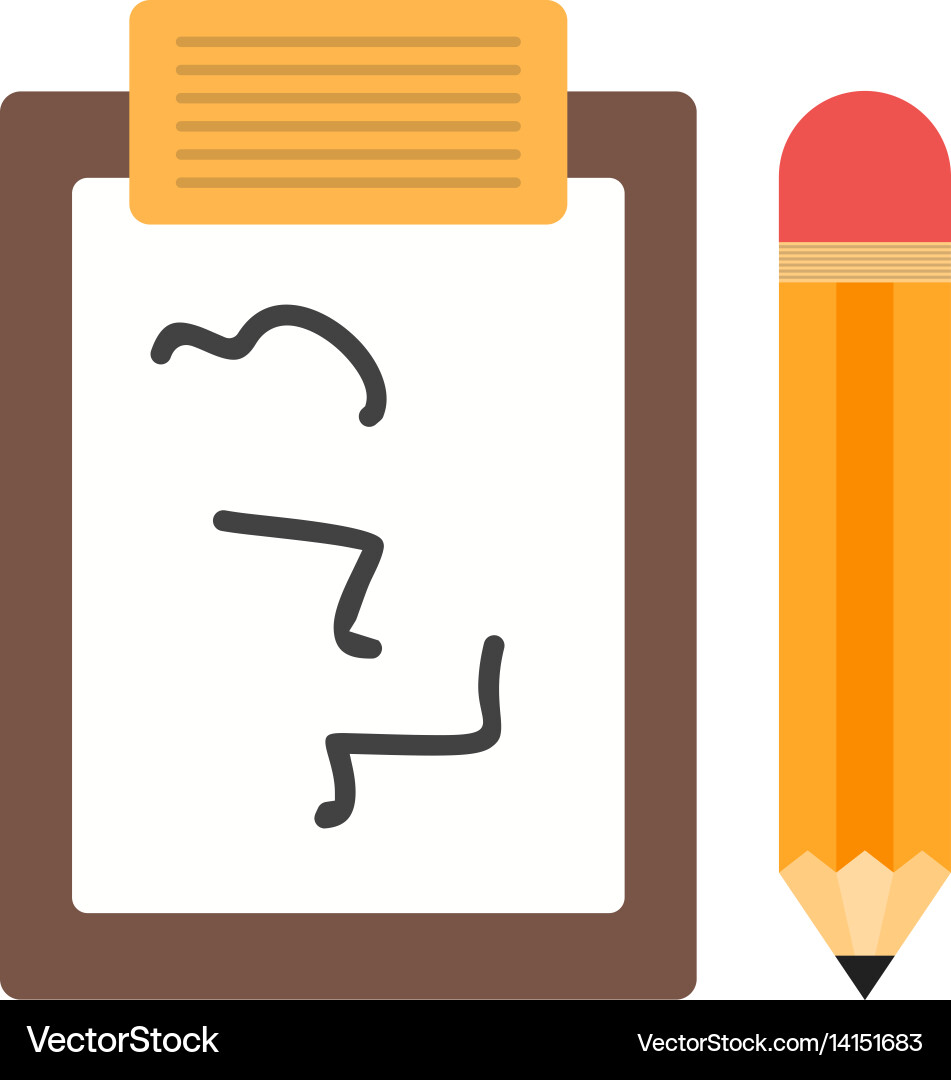 Notepad Vector Image